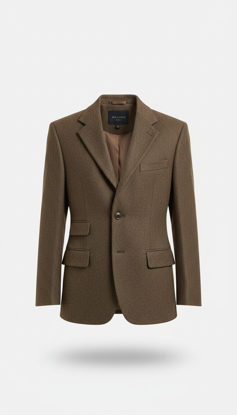Silk Riding Shirt Minimalist Cut